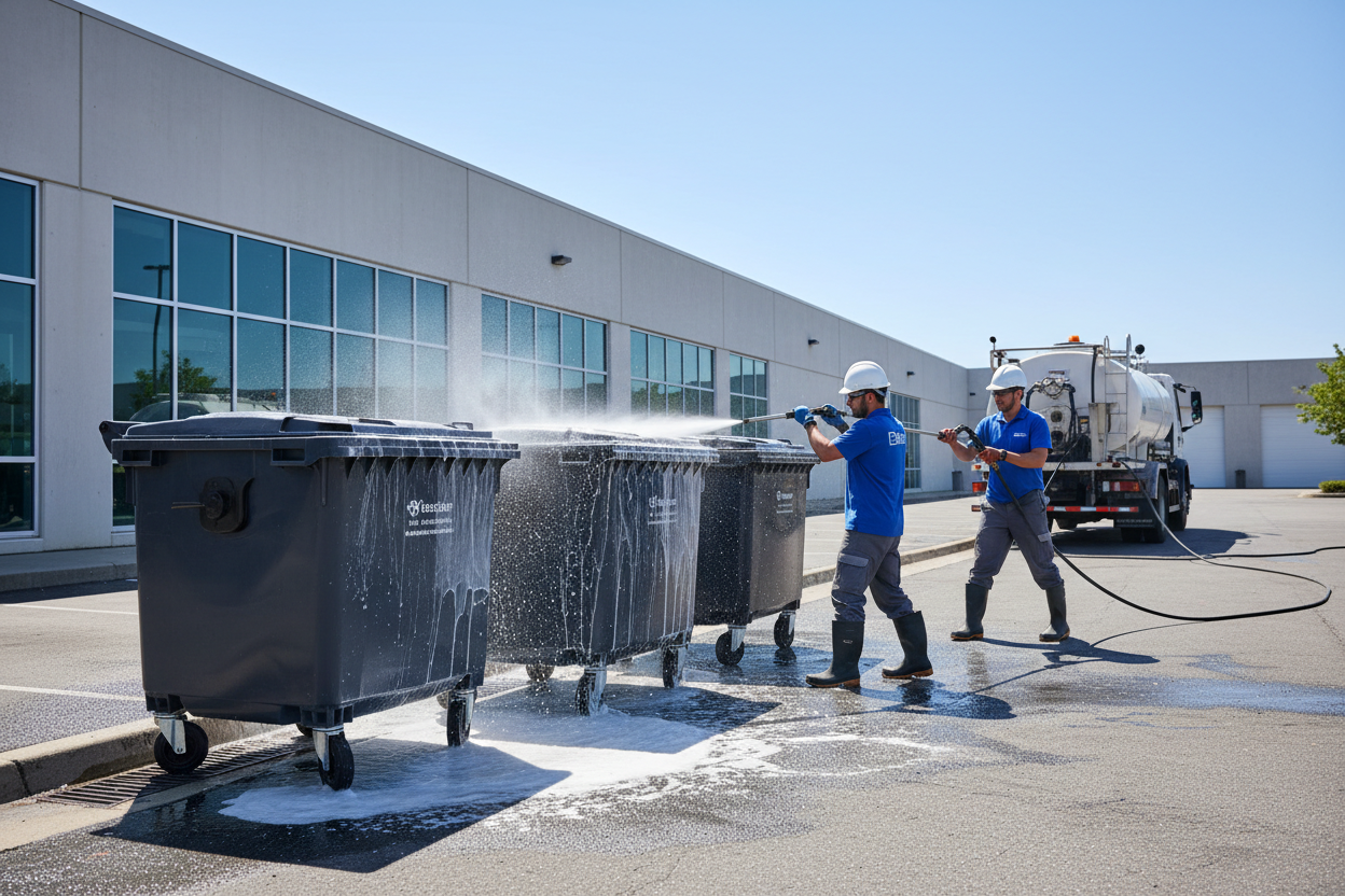 Commercial Bins Cleaning