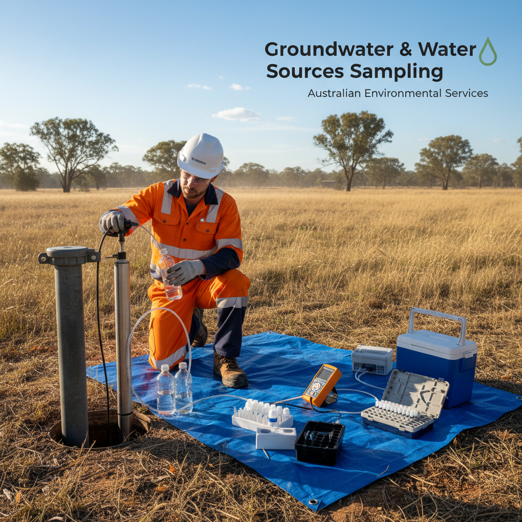 Groundwater & Water Sources Sampling