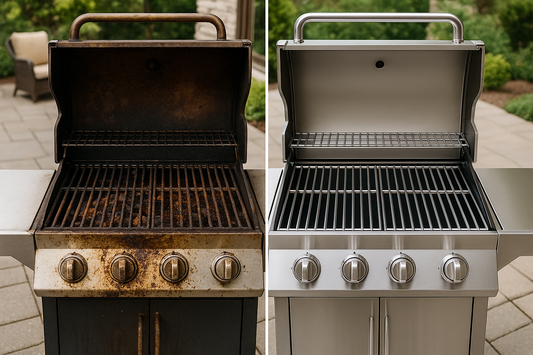 Professional BBQ grill Cleaning Service, front 2