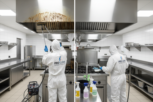 Commercial Kitchen Canopy & Filters Cleaning