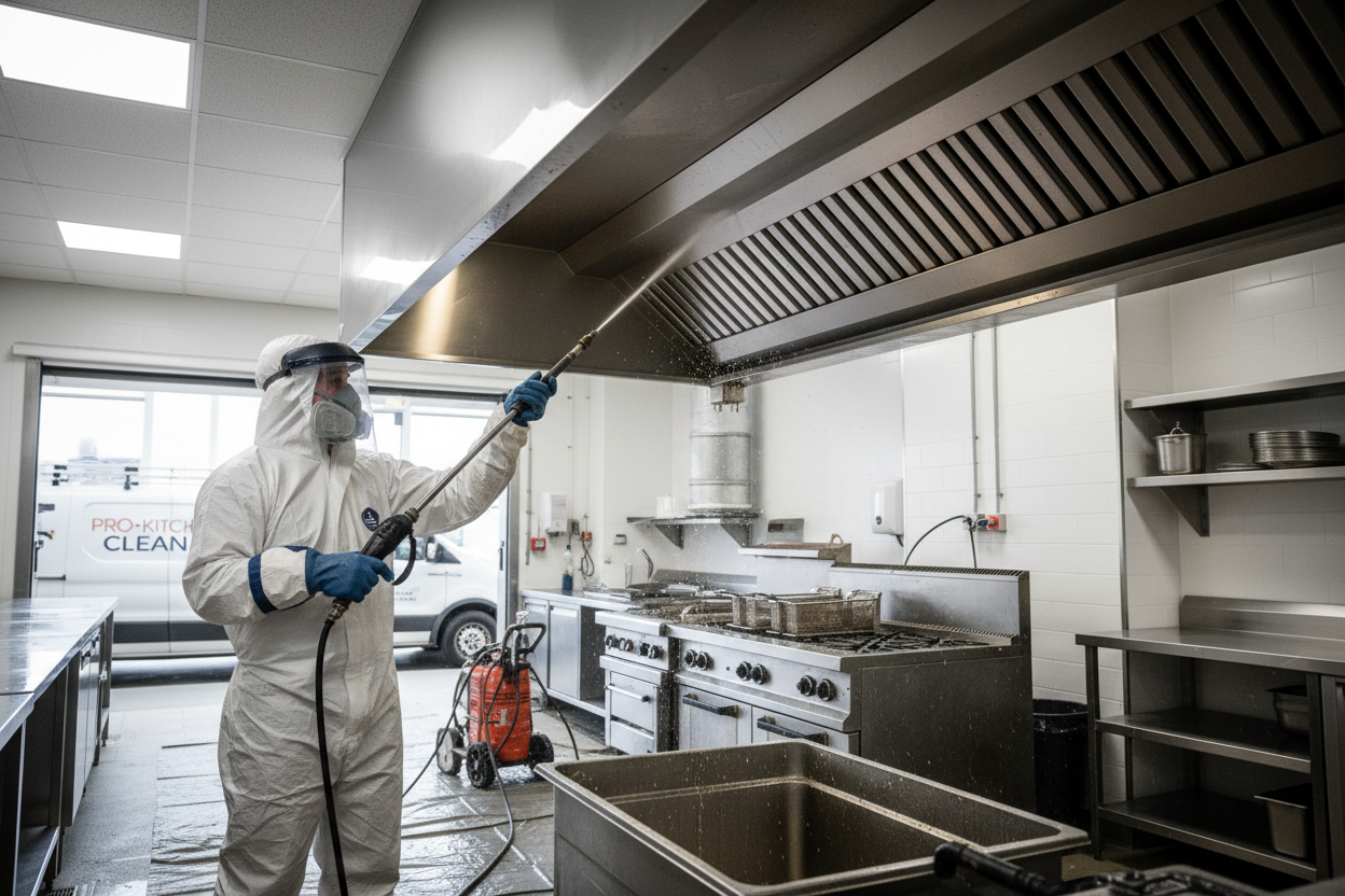 Kitchen Interior Cleaning & Sanitation