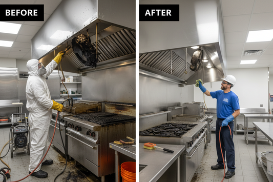 Commercial Kitchen Appliances Cleaning